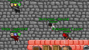 Inferno-Druid on screen