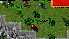 Edward the wizard on screen