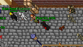 Flaril Leth on screen