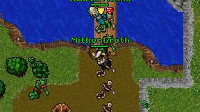 Mithor Groth on screen