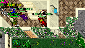 Lady Tana on screen