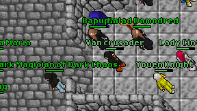 Van crusader on screen