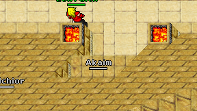 Akaim on screen