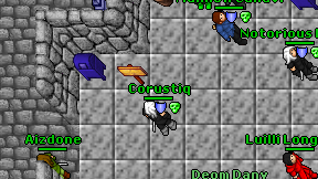 Corustiq on screen