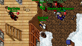 Golad on screen