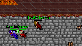 Brat Charon on screen