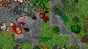 Hell Fire on screen