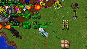 Froggish on screen