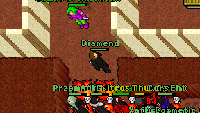 Diamend on screen