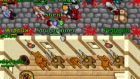 Soul Drainer on screen