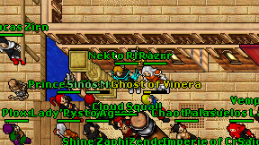 Razrr on screen