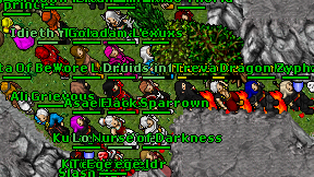 Druids'infernal on screen