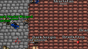 Dark Sergio on screen