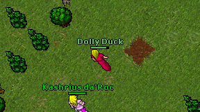 Dolly Duck on screen