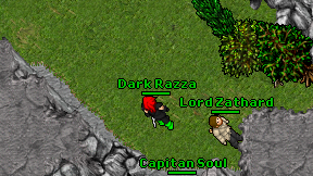 Dark Razza on screen