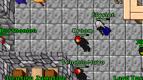 Kroom on screen