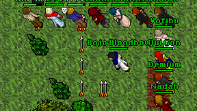 Bojo Bloodbow on screen