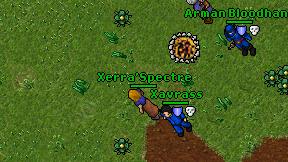 Xerra'Spectre on screen