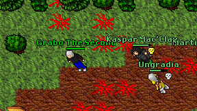 Grabo The Second on screen