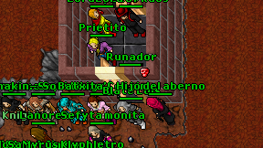 Runador on screen