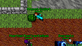 Maneh Gullet on screen