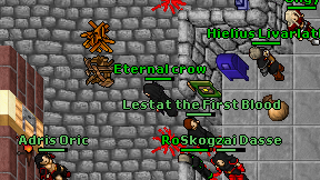Eternal crow on screen