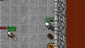 Azal on screen