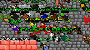Devil of elemental on screen