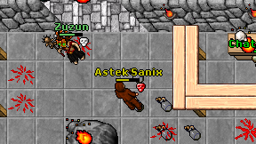 Astek Sanix on screen