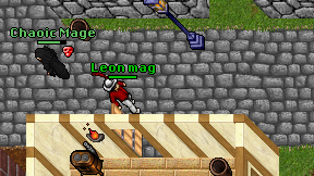 Leon mag on screen
