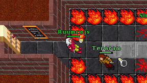 Ruumcajs on screen