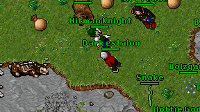 Dark estalon on screen