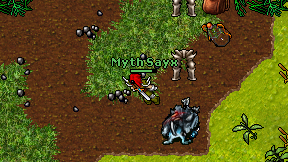 Myth Sayx on screen