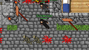 Grimzor on screen