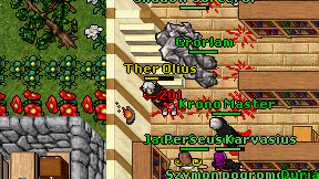 Ther Olius on screen