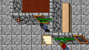 Nekeru on screen