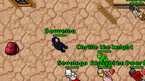 Davvelou on screen