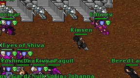 Kimsen on screen