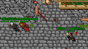 Druid Raman on screen