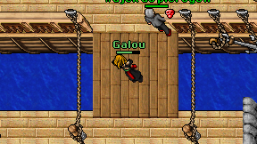 Galou on screen