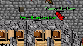 Pyro-Bonebreaker on screen