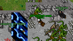 Druid lokaum on screen