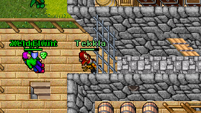 Tekkla on screen