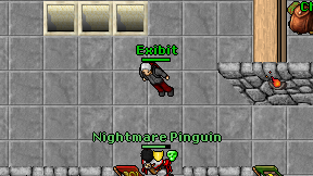 Exibit on screen