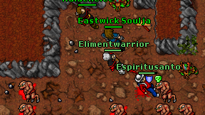 Elimentwarrior on screen