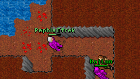 Pephia Efrek on screen