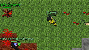 Dewii on screen