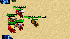 Magepa-druid on screen
