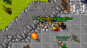 Knightoros on screen