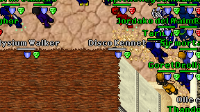 Disco Kennet on screen
